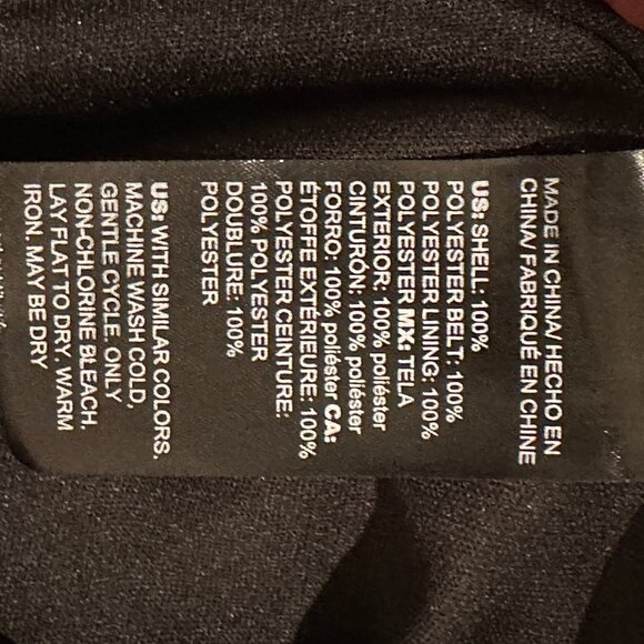 White House Black Market Purple/Iris Floral Long Sleeve Dress - Size 6P - Petite - Picture 5 of 6